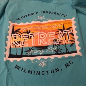Comfort Colors Tops - Tri sigma blue comfort colors tank top Comfort Colors Tops - Tri sigma blue comfort colors tank top